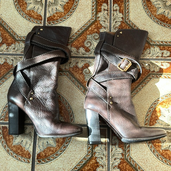 Chloe paddington heeled boots 36 - Picture 9 of 10